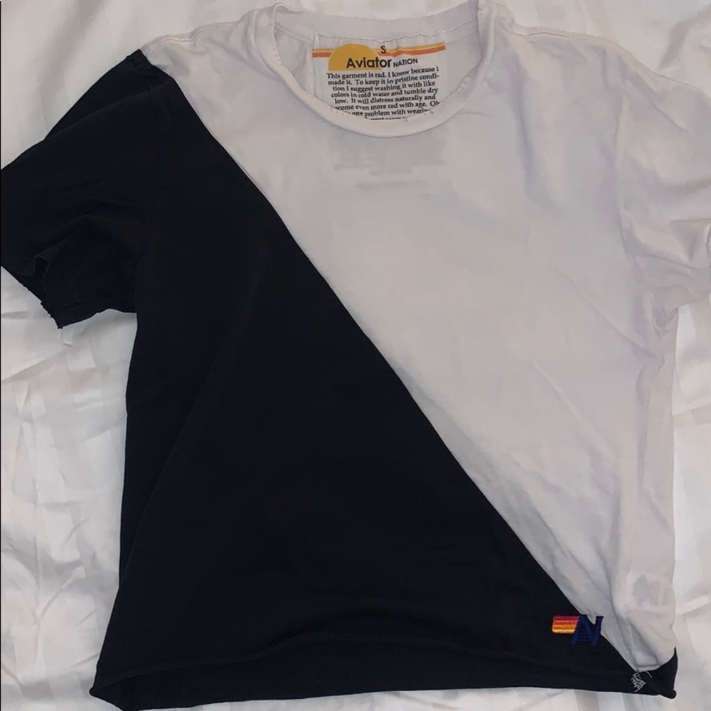 Aviator Nation Crop Tee